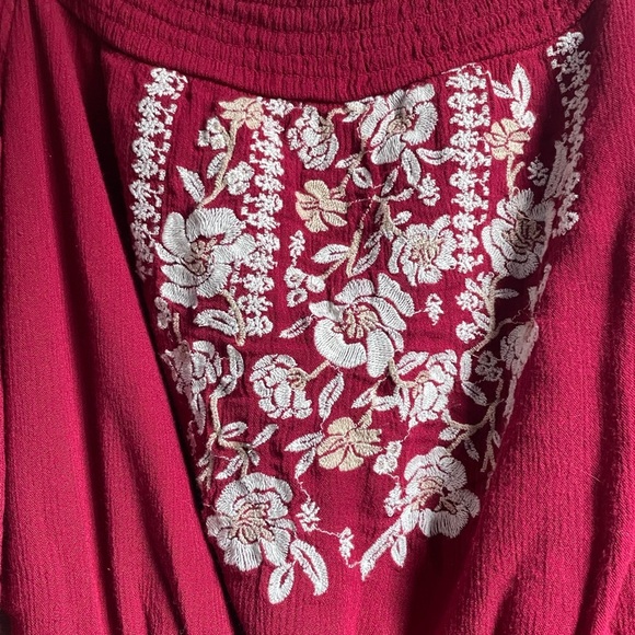 Abercrombie and Fitch peasant boho Romper size M - Picture 2 of 10